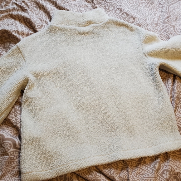 Fleece mockneck sweater - Picture 3 of 6